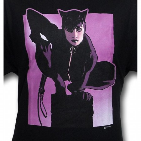 Catwoman Pedestal T-Shirt by Adam Hughes