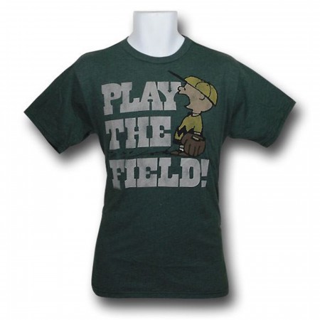 Charlie Brown Play The Field Junk Food T-Shirt