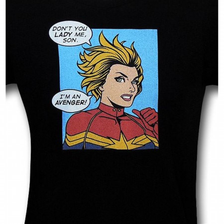 Captain Marvel Is An Avenger 30 Single T-Shirt