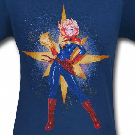 Captain Marvel Proud 30 Single T-Shirt