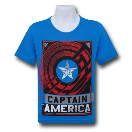 Captain America Civil War America Shield Kids T-Shirt