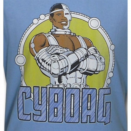 Cyborg Retro Circle T-Shirt