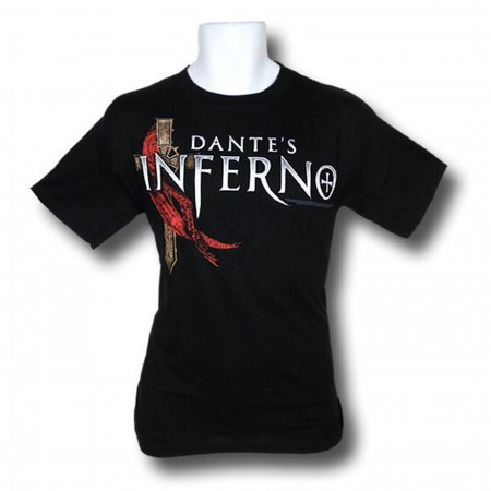 Dante's Inferno Logo and Cross T-Shirt