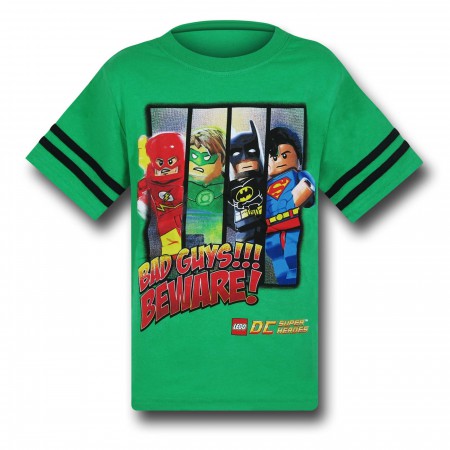 DC Lego Heroes Beware Kids Athletic T-Shirt