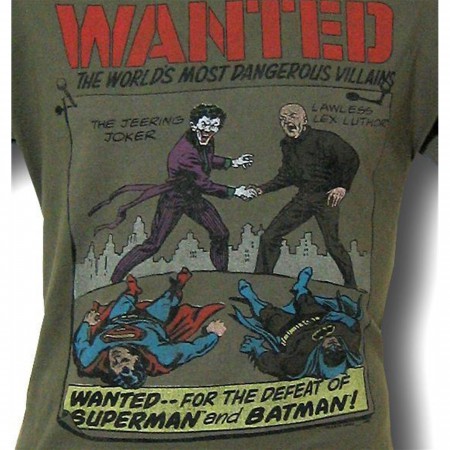 DC Dangerous Villains Junk Food T-Shirt