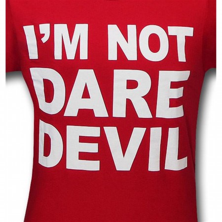 Daredevil I'm Not Daredevil 30 Single T-Shirt