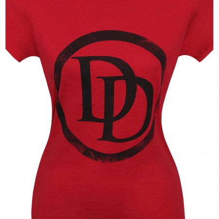 Daredevil Symbol Red Women's T-Shirt