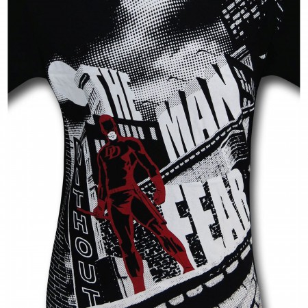 Daredevil Man Without Fear 30 Single T-Shirt