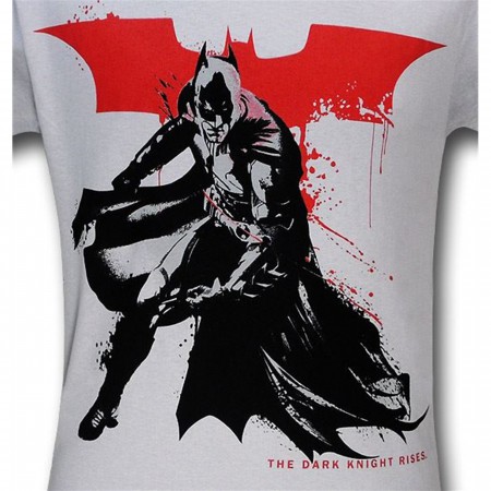 Dark Knight Rises Dripping Symbol T-Shirt