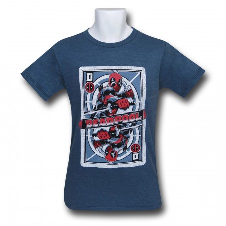 Deadpool Playing Card Men's T-Shirt