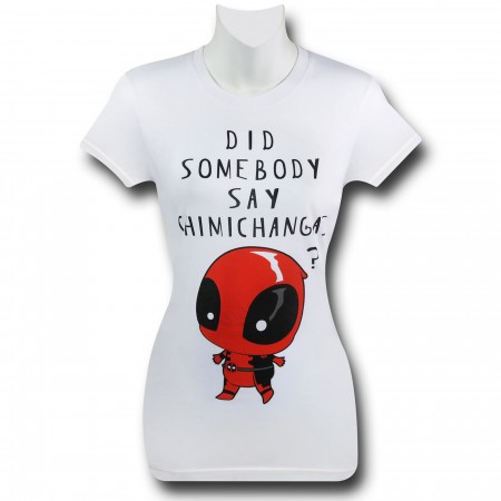 Deadpool Chimichangas Women's T-Shirt