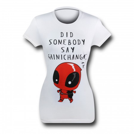 Deadpool Chimichangas Women's T-Shirt