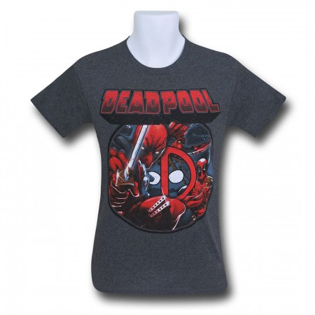 Deadpool Image Circle T-Shirt