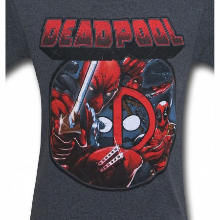 Deadpool Image Circle T-Shirt