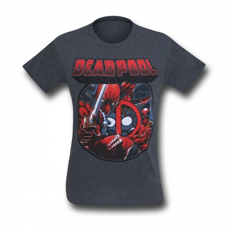 Deadpool Image Circle T-Shirt