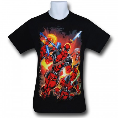 Deadpool Multi-Pool T-Shirt