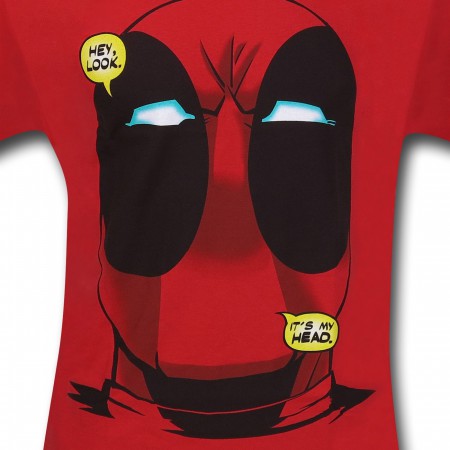 Deadpool Big Head 30 Single T-Shirt