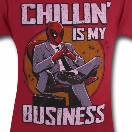 Deadpool Chillin' Is My Business Men's T-Shirt