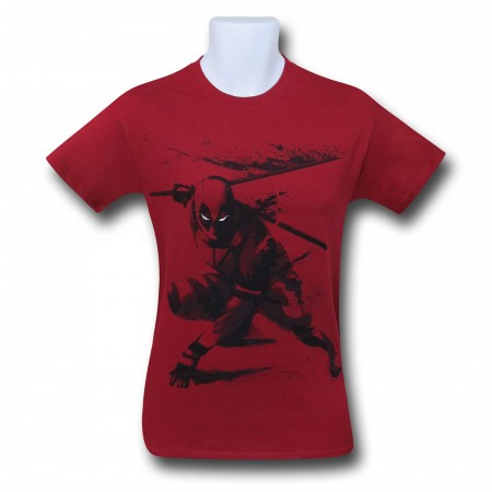 Deadpool Sword Slash T-Shirt
