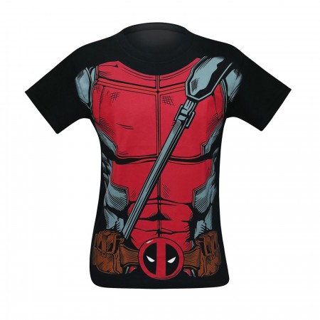 Deadpool Suit-Up Men's Costume T-Shirt