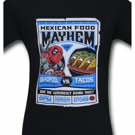 Deadpool Vs Tacos Men's T-Shirt