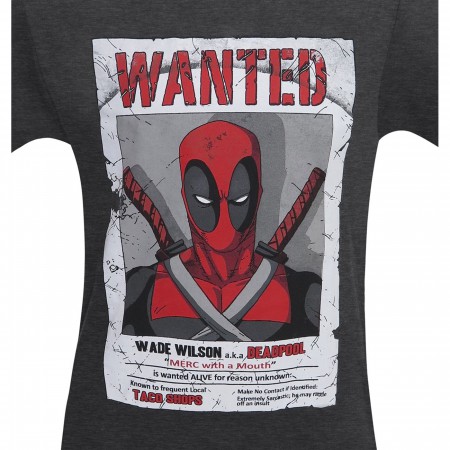 Deadpool Wade Wilson Wanted Men's T-Shirt