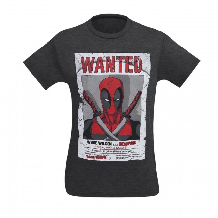 Deadpool Wade Wilson Wanted Men's T-Shirt