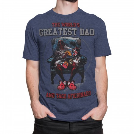 Deadpool World's Greatest Dad Men's T-Shirt