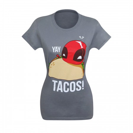 Deadpool Yay Tacos Women's T-Shirt