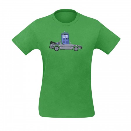 DeLorean Police Box T-Shirt
