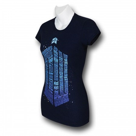 Doctor Who Phrases Logo Women's T-Shirt