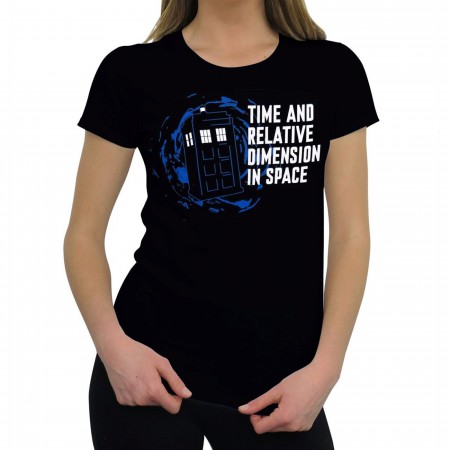 Dr. Who Relative Dimension Women's T-Shirt