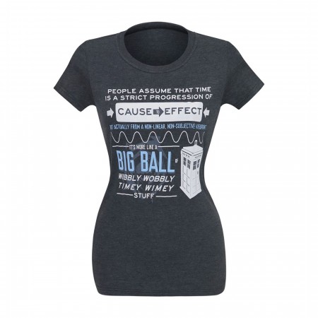 Doctor Who Timey Wimey Women's T-Shirt