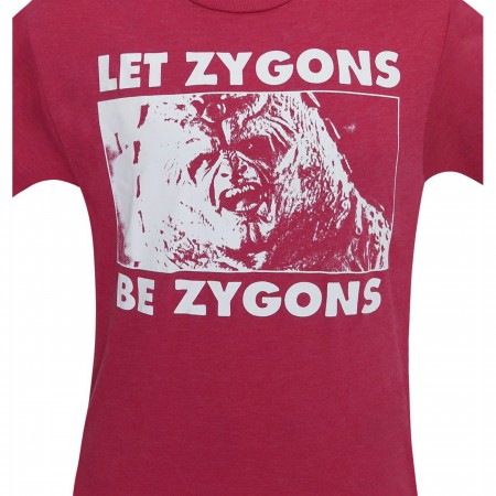 Dr. Who Let Zygons Be Zygons Men's T-Shirt