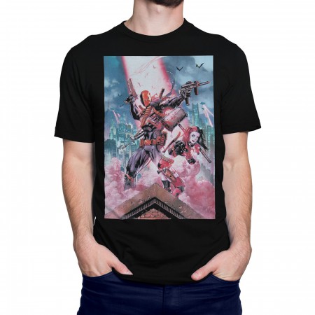 Deathstroke & Harley Quinn Men's T-Shirt