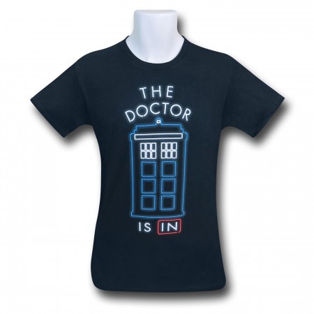 Doctor Who Doctor Is In Men's T-Shirt