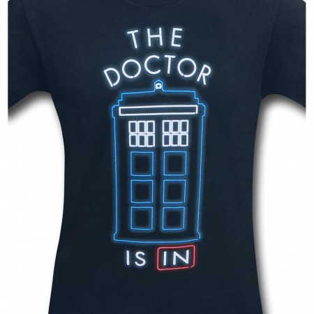 Doctor Who Doctor Is In Men's T-Shirt