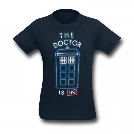 Doctor Who Doctor Is In Men's T-Shirt