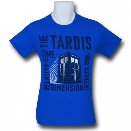Doctor Who Tardis Relativity T-Shirt