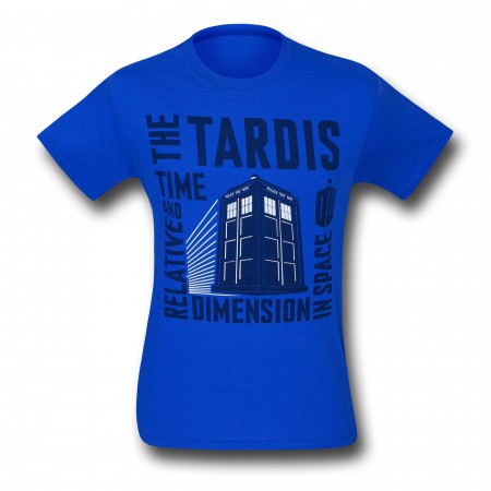 Doctor Who Tardis Relativity T-Shirt