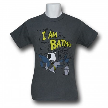 Family Guy Brian I Am Batman T-Shirt