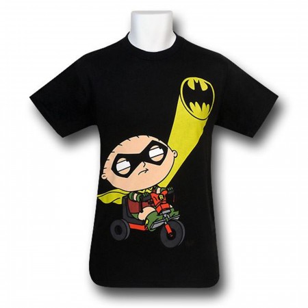 Stewie Rollin' Robin Boy Wonder T-Shirt