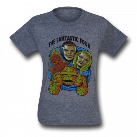 Fantastic Four Heather Tri-Blend T-Shirt