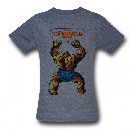 Thing Double-Sided Heather Tri-Blend T-Shirt
