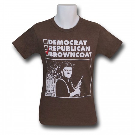 Firefly Democrat Republican Browncoat Men's T-Shirt