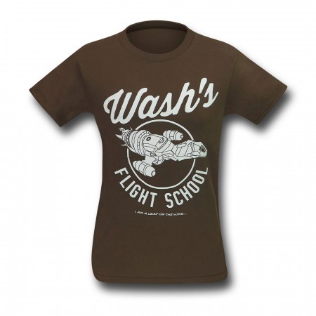 Firefly Wash's Flight School Men's T-Shirt
