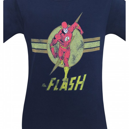 Flash Navy Blue Streaker 30 Single T-Shirt
