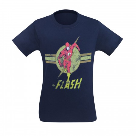 Flash Navy Blue Streaker 30 Single T-Shirt