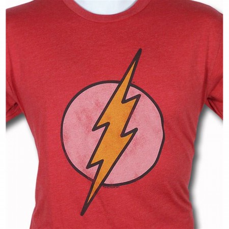 Flash Distressed Symbol II by Junk Food T-Shirt