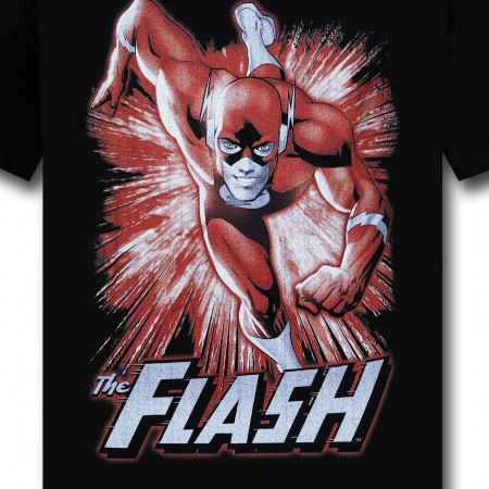 Flash Juvenile Speed Burst Black T-Shirt